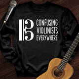 Confusing Violinists Crewneck