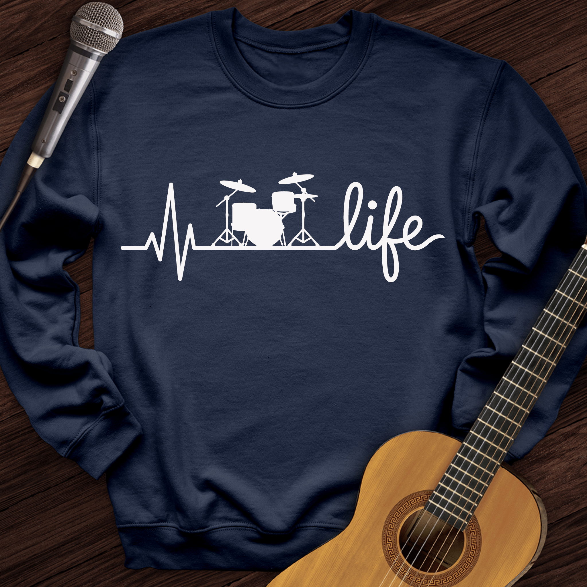 Drumbeat Crewneck