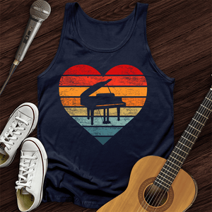 I Love Piano Tank Top