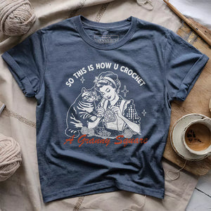 How U Crochet T-shirt