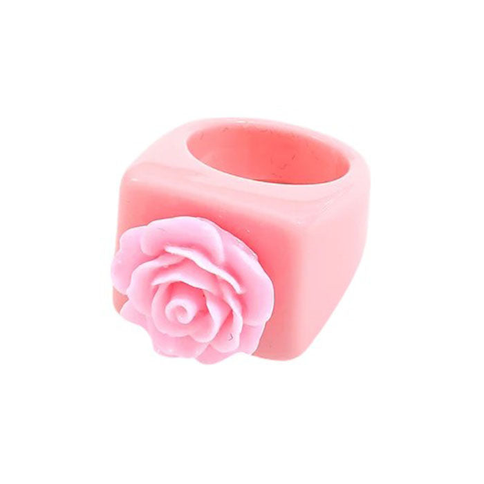French Rose Chunky Ring