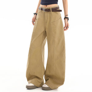 Skater Girl Baggy Denim Pants