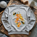 Crochet Bees Sweatshirt