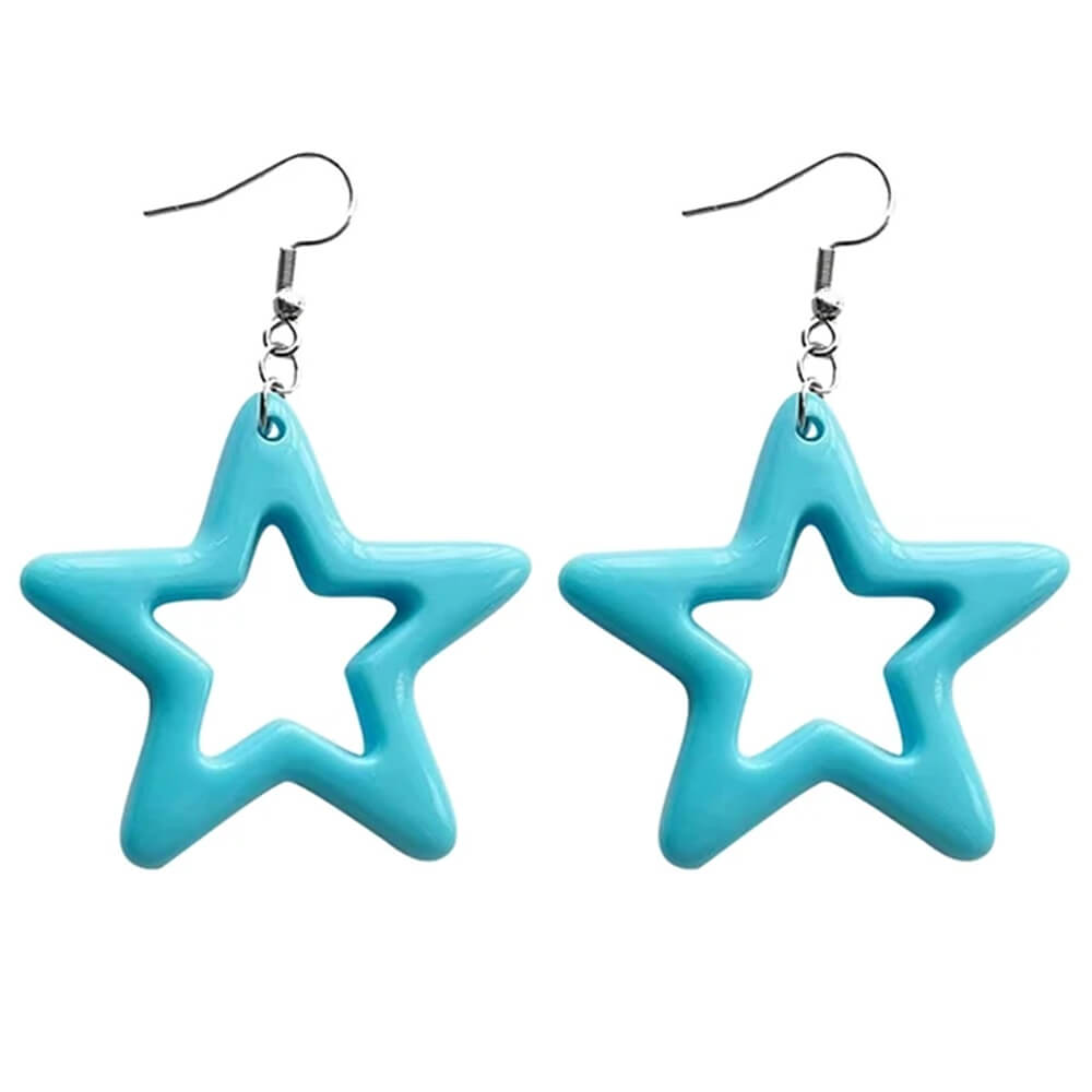 Candy Star Shaped Earrings