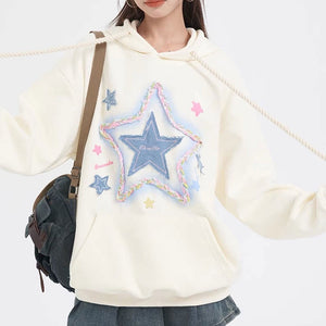 Star Patch Hoodie