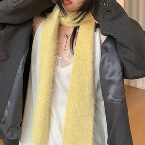 2000's Popstar Fuzzy Scarf