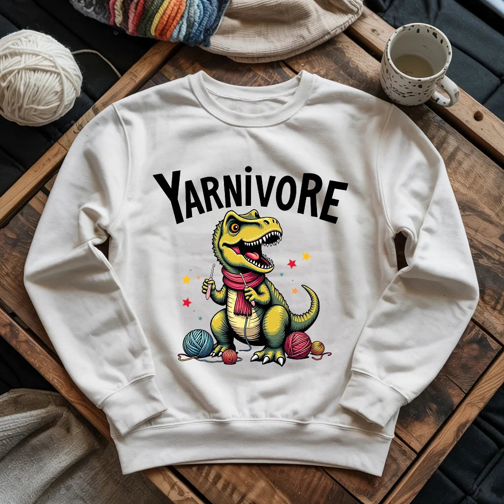 Yarnivore Crocheter Sweatshirt